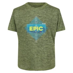 Regatta Kinder/Kids Alvarado VI Marl TShirt (Helder Kiwi Marl)