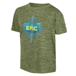 Regatta Kinder/Kids Alvarado VI Marl TShirt (Helder Kiwi Marl) -Mode Geest Verkoop kinderkids alvarado vi marl tshirt helder kiwi marl 3