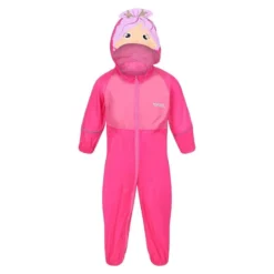 Regatta Kinder/Kids Charco Zeemeermin Waterdicht Poedelpak (Santorini Zonsondergang)