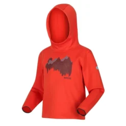 Regatta Kinder/Kids Highton Berg Extol Stretch Hoodie (Cajun Oranje) -Mode Geest Verkoop kinderkids highton berg extol stretch hoodie cajun oranje 2