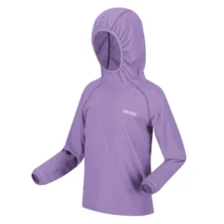 Regatta Kinder/Kids Loco MicroStripe Hoodie (Licht Amethist/wit) -Mode Geest Verkoop kinderkids loco microstripe hoodie licht amethistwit 2