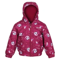 Regatta Kinder/Kids Muddy Puddle Peppa Pig Eenhoorn Gewatteerd Jasje -Mode Geest Verkoop kinderkids muddy puddle peppa pig eenhoorn gewatteerd jasje 2