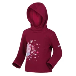 Regatta Kinder/Kids Peppa Pig Grafische Print Hoodie (Frambozenstraling) -Mode Geest Verkoop kinderkids peppa pig grafische print hoodie frambozenstraling 3