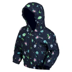 Regatta Kinder/Kinder Muddy Puddle Cosmic Peppa Pig Gewatteerd Jasje (Marine) -Mode Geest Verkoop kinderkinder muddy puddle cosmic peppa pig gewatteerd jasje marine 3