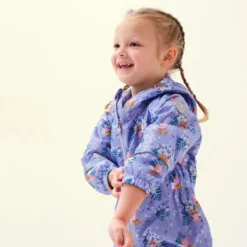 Regatta Kinder/Kinder Peppa Pig Bloom Waterdicht Plassenpak (Lila Bloei) -Mode Geest Verkoop kinderkinder peppa pig bloom waterdicht plassenpak lila bloei 3