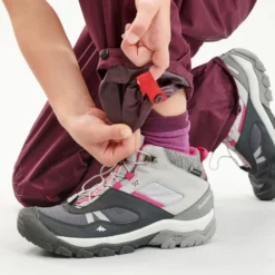 Quechua Kinderregenbroek Voor Wandelen MH500 Paars 7-15 Jaar -Mode Geest Verkoop kinderregenbroek voor wandelen mh500 paars 7 15 jaar 4