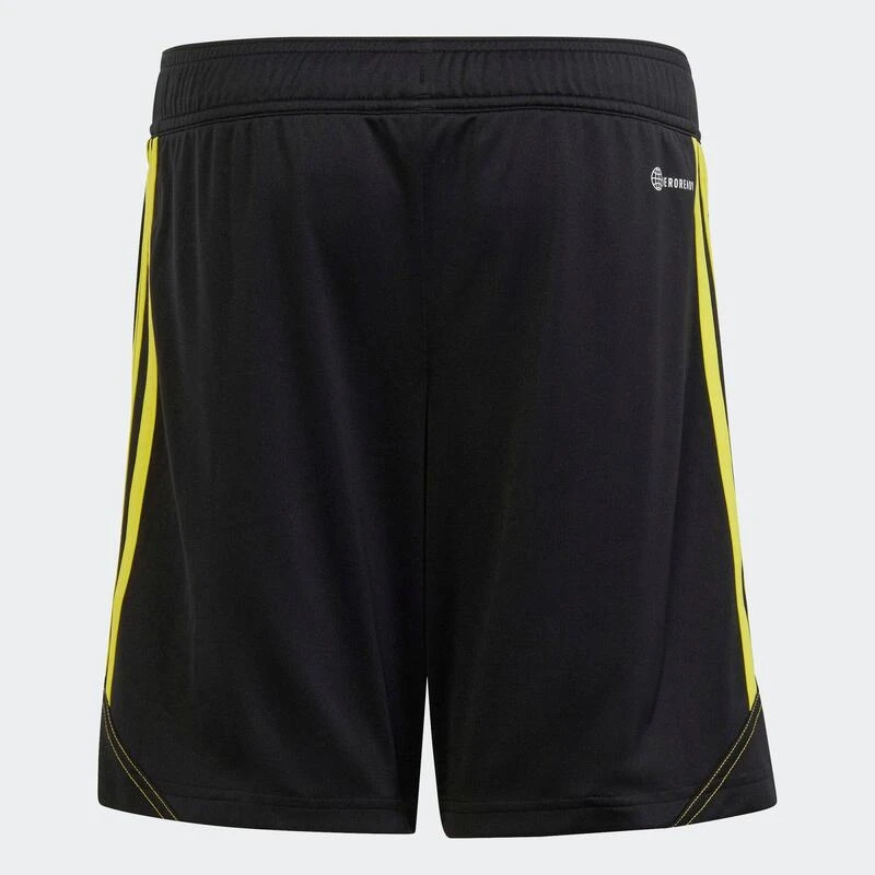 ADIDAS Kindershort Tiro 23 Club Zwart/geel 2 ADIDAS Kindershort Tiro 23 Club Zwart/geel - Afbeelding 2