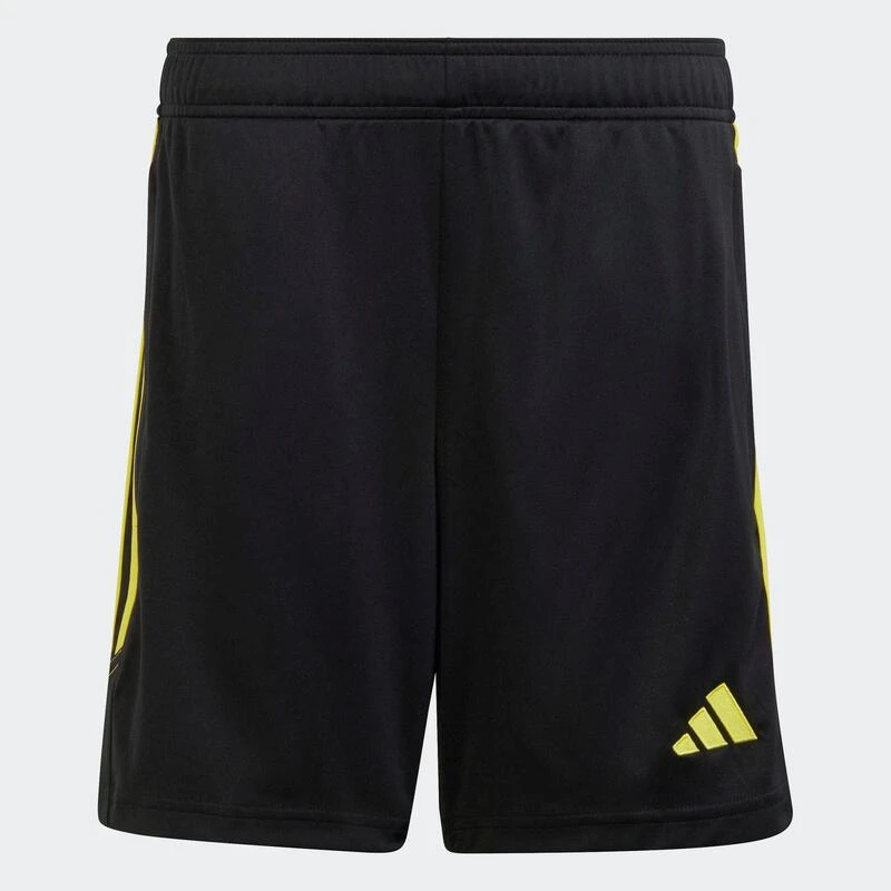 ADIDAS Kindershort Tiro 23 Club Zwart/geel 1 ADIDAS Kindershort Tiro 23 Club Zwart/geel