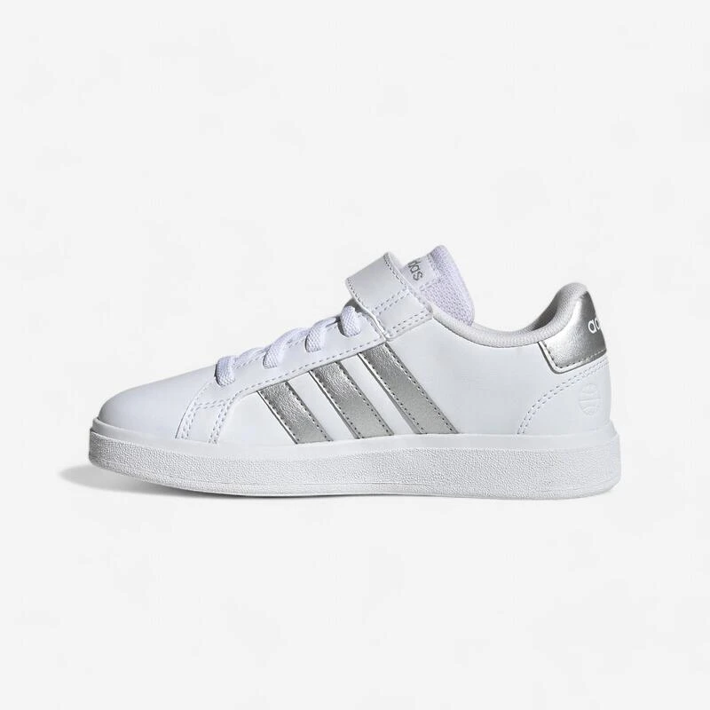 ADIDAS Kindersneakers GRAND COURT Met Klittenband Parelwit 3 ADIDAS Kindersneakers GRAND COURT Met Klittenband Parelwit - Afbeelding 3