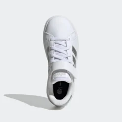 ADIDAS Kindersneakers GRAND COURT Met Klittenband Parelwit 19 ADIDAS Kindersneakers GRAND COURT Met Klittenband Parelwit -Mode Geest Verkoop kindersneakers grand court met klittenband parelwit 7