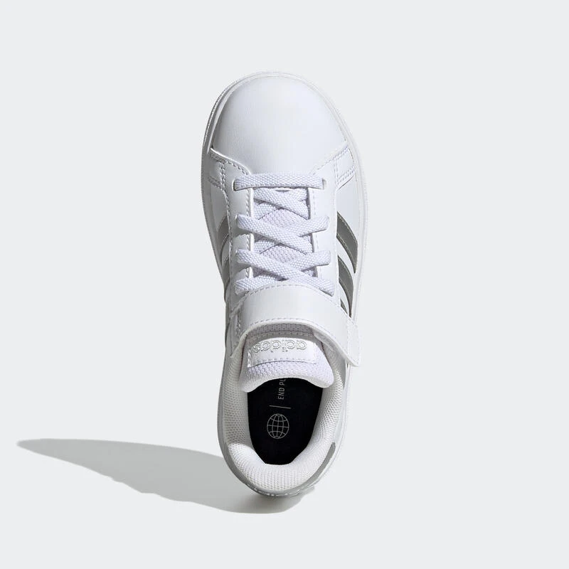 ADIDAS Kindersneakers GRAND COURT Met Klittenband Parelwit 8 ADIDAS Kindersneakers GRAND COURT Met Klittenband Parelwit - Afbeelding 8