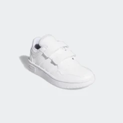 ADIDAS Kindersneakers HOOPS Met Klittenband Wit -Mode Geest Verkoop kindersneakers hoops met klittenband wit 2