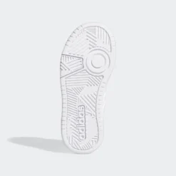 ADIDAS Kindersneakers HOOPS Met Klittenband Wit -Mode Geest Verkoop kindersneakers hoops met klittenband wit 5
