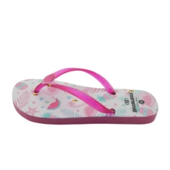 Kinderstrand Teenslippers Brasileras In Fuchsia Kleur Rubber Zool -Mode Geest Verkoop kinderstrand teenslippers brasileras in fuchsia kleur rubber zool 3