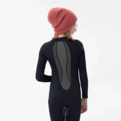 WEDZE Kinderthermoshirt Voor Skiën 580 I-Soft -Mode Geest Verkoop kinderthermoshirt voor skien bl 500 i soft naadloos blauwzand 12