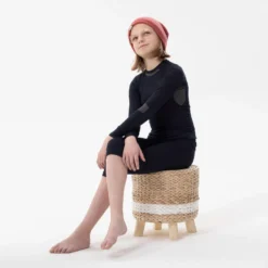 WEDZE Kinderthermoshirt Voor Skiën 580 I-Soft -Mode Geest Verkoop kinderthermoshirt voor skien bl 500 i soft naadloos blauwzand 9