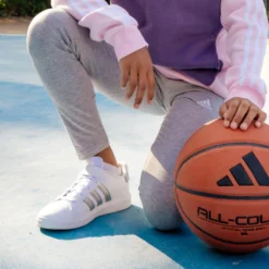 ADIDAS Legging Voor Meisjes Katoen Grijs -Mode Geest Verkoop legging voor meisjes katoen grijs 7