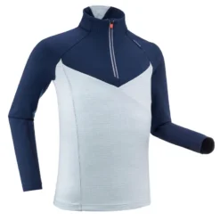Warm Langlaufshirt Voor Meisjes XC S T-S 100