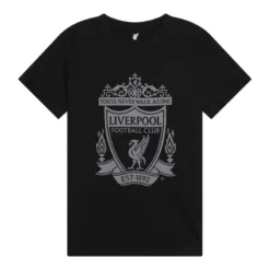 Liverpool FC Liverpool Logo T-shirt Kids - Zwart