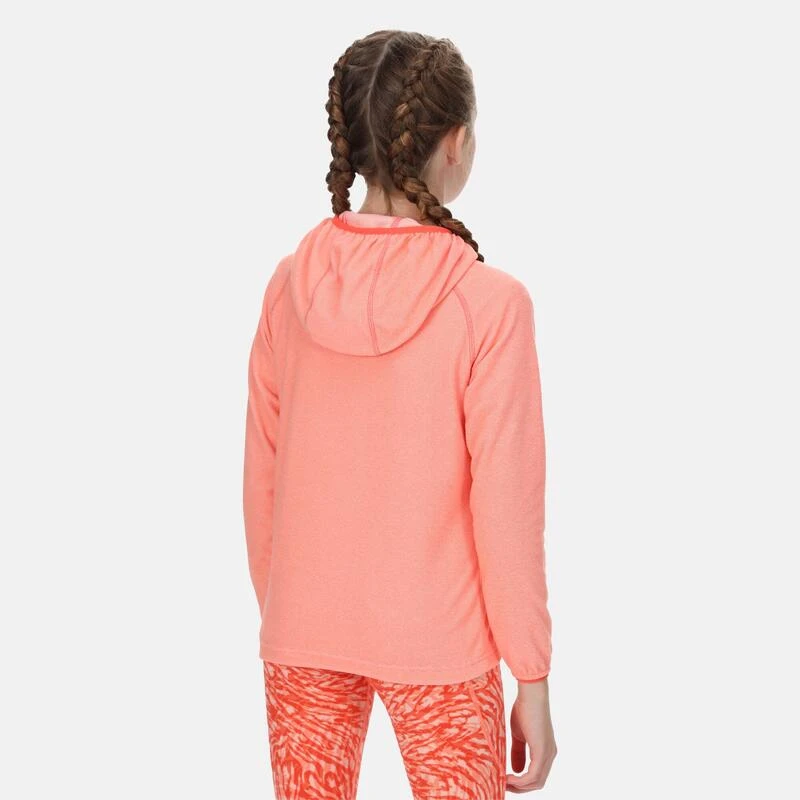 Regatta Loco Overhead Wandelfleece Voor Kinderen - Roze 5 Regatta Loco Overhead Wandelfleece Voor Kinderen - Roze - Afbeelding 5
