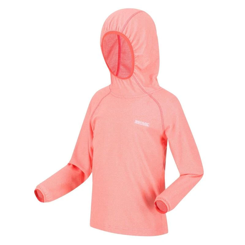 Regatta Loco Overhead Wandelfleece Voor Kinderen - Roze 1 Regatta Loco Overhead Wandelfleece Voor Kinderen - Roze