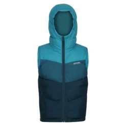 Regatta Lofthouse Wandelbodywarmer Met Capuchon Voor Kinderen -Mode Geest Verkoop lofthouse wandelbodywarmer met capuchon voor kinderen 2