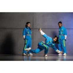 Losse Broek Voor Commercial Streetdance Sabrina Lonis Meisjes Blauw -Mode Geest Verkoop losse broek voor commercial streetdance sabrina lonis meisjes blauw 5