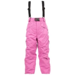 TRESPASS Marvelous Geïsoleerde Skibroek Voor Kinderen/Kinderen (Diep Roze) -Mode Geest Verkoop marvelous geisoleerde skibroek voor kinderenkinderen diep roze 2