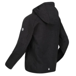 Regatta Maxwell Marl Soft Shell Jas Voor Kinderen/Kinderen (Zwart) -Mode Geest Verkoop maxwell marl soft shell jas voor kinderenkinderen zwart 2
