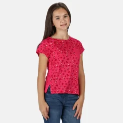 Regatta Meisjes Charabee Dierenprint Lichtgewicht TShirt (Hertogin Roze) -Mode Geest Verkoop meisjes charabee dierenprint lichtgewicht tshirt hertogin roze 2