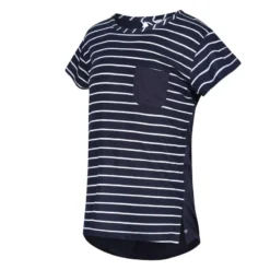Regatta Meisjes Charabee Stripe Lichtgewicht Tshirt (Marine / Wit) 6 Regatta Meisjes Charabee Stripe Lichtgewicht Tshirt (Marine / Wit) -Mode Geest Verkoop meisjes charabee stripe lichtgewicht tshirt marine wit 2