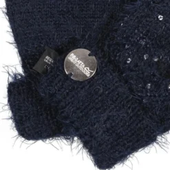 Regatta Meisjes Heddie Lux Gebreide Winterhandschoenen (Marine) -Mode Geest Verkoop meisjes heddie lux gebreide winterhandschoenen marine 1