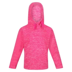 Regatta Meisjes Kalina Marl Fleece Hoodie (Fusion Roze)