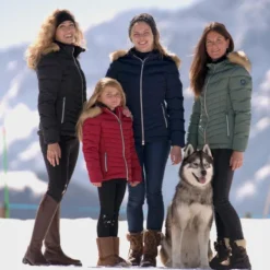 Meisjesfleece Flags&Cup Cabri -Mode Geest Verkoop meisjesfleece flags and cup cabri 4