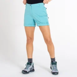 Dare 2b Melodic II Korte Wandelbroek Voor Dames - Blauw -Mode Geest Verkoop melodic ii korte wandelbroek voor dames blauw 4