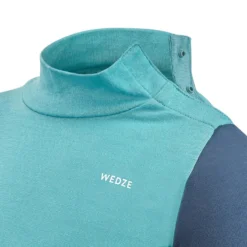WEDZE Merino Thermoshirt Voor Peuters MERIWARM -Mode Geest Verkoop merino thermoshirt voor peuters meriwarm turquoise 5