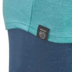 WEDZE Merino Thermoshirt Voor Peuters MERIWARM -Mode Geest Verkoop merino thermoshirt voor peuters meriwarm turquoise 6