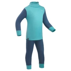 WEDZE Merino Thermoshirt Voor Peuters MERIWARM -Mode Geest Verkoop merino thermoshirt voor peuters meriwarm turquoise 7