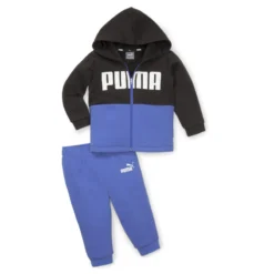 Minicats Joggingpak Met Kleurblok Voor Baby's PUMA