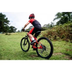 Rockrider Mountainbikeshort Voor Kinderen 500 -Mode Geest Verkoop mountainbikeshort voor kinderen 500 zwartrood 11