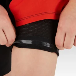 Rockrider Mountainbikeshort Voor Kinderen 500 -Mode Geest Verkoop mountainbikeshort voor kinderen 500 zwartrood 5