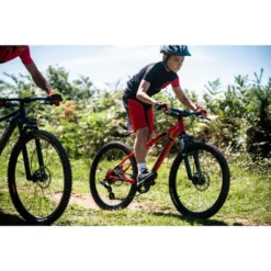 Rockrider Mountainbikeshort Voor Kinderen 500 -Mode Geest Verkoop mountainbikeshort voor kinderen 500 zwartrood 9