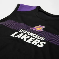 Mouwloos Ondershirt Voor Basketbal Kinderen NBA Los Angeles Lakers UT500 -Mode Geest Verkoop mouwloos ondershirt voor basketbal kinderen nba los angeles lakers ut500 zwart 2