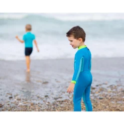 Neopreen Zwempak Voor Baby's En Peuters TI WARM Blauw -Mode Geest Verkoop neopreen zwempak voor babys en peuters ti warm blauw 4