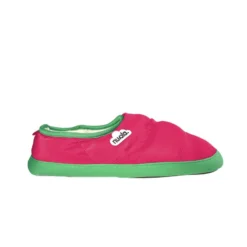 Nuvola Unisex Slippers In Fuchsia Kleur Met Rubberen Zool