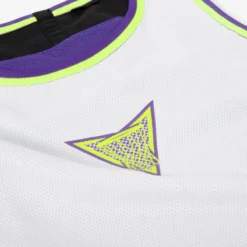 Omkeerbare Basketbal Tank Top Kinderen T500R -Mode Geest Verkoop omkeerbaar mouwloos basketbalshirt voor kinderen t500r witpaars 7