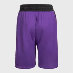 Omkeerbare Basketbalshort Voor Kinderen SH500R -Mode Geest Verkoop omkeerbare basketbalshort voor kinderen sh500r witpaars 6