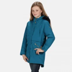 Regatta Parka Pazel Meisjes Polyester Petrolblauw Maat 98-104 -Mode Geest Verkoop parka pazel meisjes polyester petrolblauw maat 98 104 2
