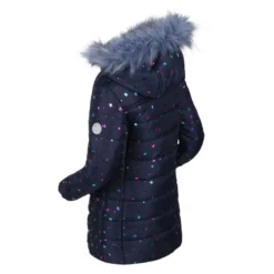 Regatta Peppa Pig Geïsoleerde Parka Wandeljas Voor Kinderen - Marine -Mode Geest Verkoop peppa pig geisoleerde parka wandeljas voor kinderen marine 1