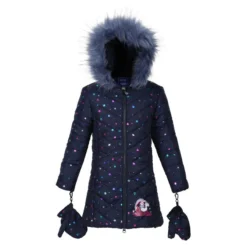 Regatta Peppa Pig Geïsoleerde Parka Wandeljas Voor Kinderen - Marine -Mode Geest Verkoop peppa pig geisoleerde parka wandeljas voor kinderen marine 2